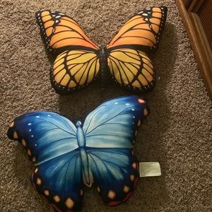 monarch butterfly pillow